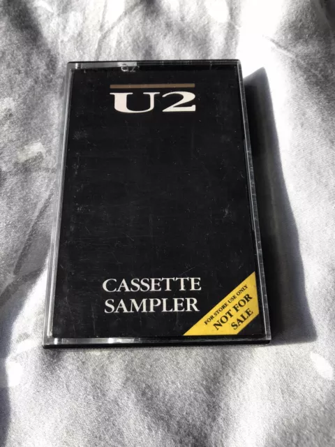 U2 Cassette Sampler 1987 Uk Only In Store Radio Promo Very Rare Joshua Tree