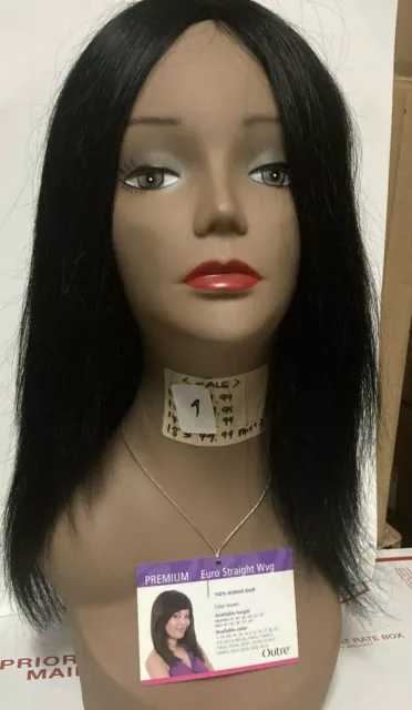 Mannequin Head With Hair Female Cosmetology Manikin Head Stand Dummy Doll  Wig