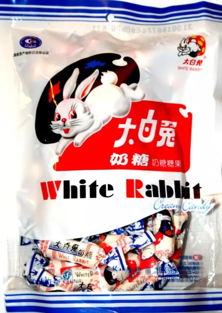 1 Pack of  White Rabbit Chinese Milk Creamy Candy 180g Sweets UK SELLER 3