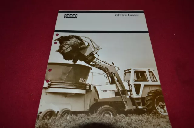 Case Tractor 70 Farm Loader Dealer's Brochure DCPA