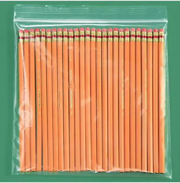 Uline 8 x 8" 2 Mil Single-track zip Reclosable Polyethylene Bag S-1699 100/PK