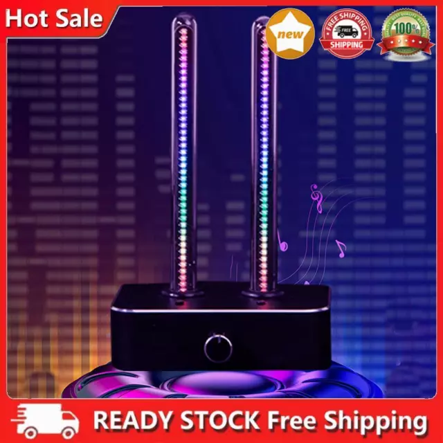 IN9 Glow Tube Sound Level Meter Retro LED Audio Music Spectrum Light Decoration