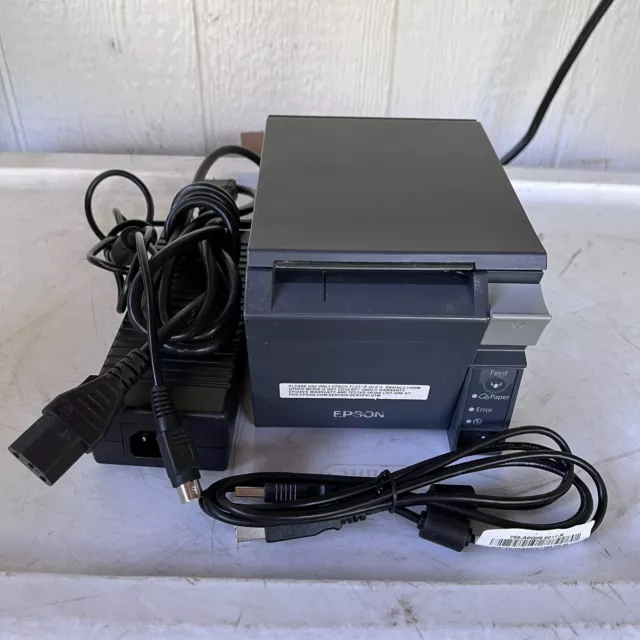 Epson TM-T70II M296A Point Of Sale Receipt Printer USB