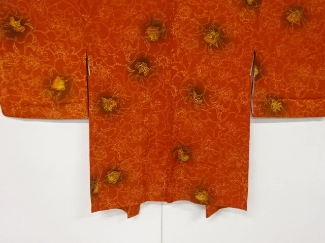6562714: Japanese Kimono / Vintage Haori /Flower Arabesque
