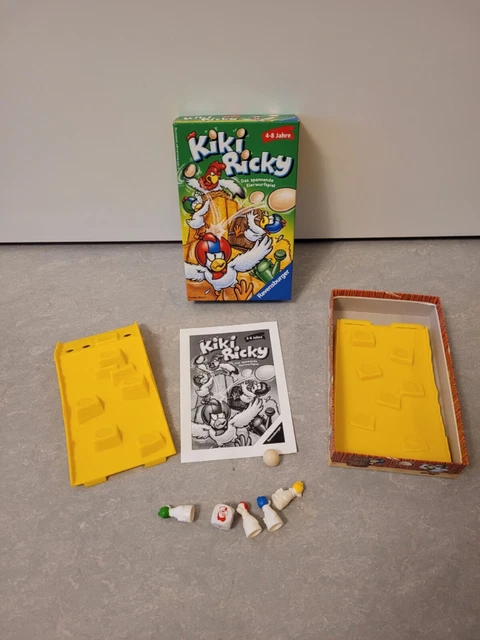 Kiki Ricky RAVENSBURGER: 2007 KIKI Ricky Das spannende Eierwurfspiel komplett mit ...
