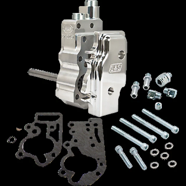S&S Cycle Billet Aluminum Oil Pump Kit - Performance Upgrade For Harley-Davidson (Part #31-6203) - View #3