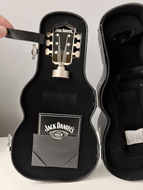 JD Whiskey Collector's Guitar Case, Exclusive Bottle Souvenir