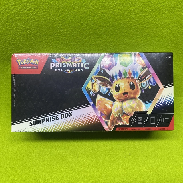 新品 Prismatic Evolutions Surprise Box Prismatic Evolutions Surprise Box – Phantom Card Shop