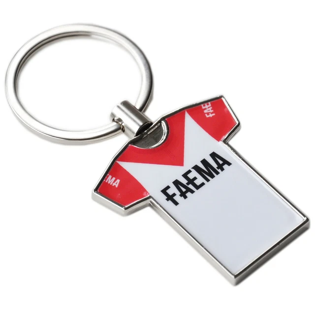 Faema Radfahren Trikot Metall Schlüsselring mit Geschenkbox Eddy Merckx Retro Eroica