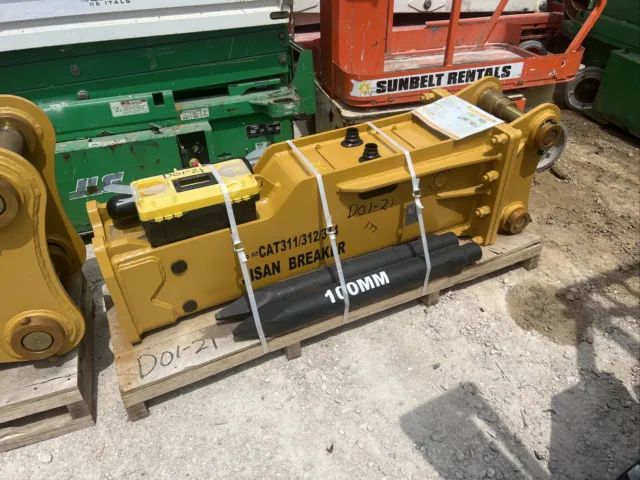 Jisan JSB800 Hydraulic Excavator Hammer Concrete Breaker Cat 311 312 314  65 Mm