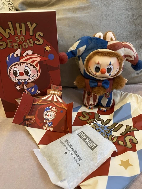 Labubu Clwon POPMART WHY SO Serious Labubu Juggling Clown £68.30 - PicClick UK