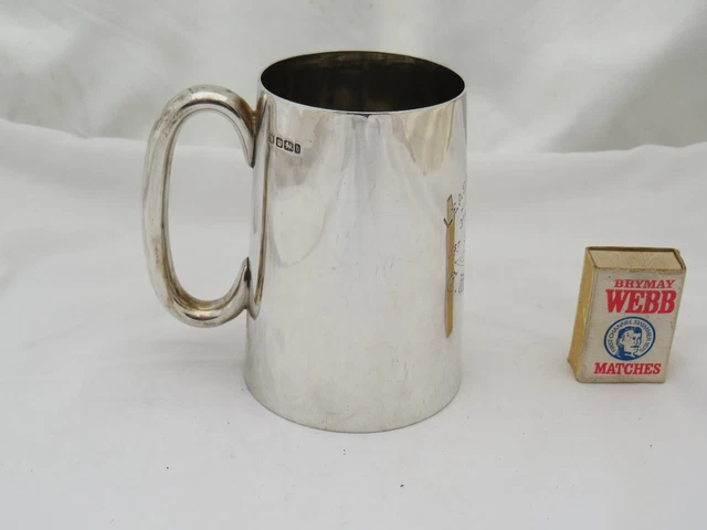 Mazza Da Golf Leasowe Argento Massiccio Una Pinta 1903