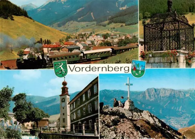 73898120 Vordernberg_Steiermark_AT Panorama Turm Gipfelkreuz Kaefig