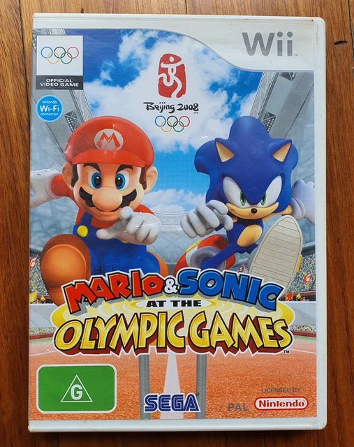 Mario and sonic at the olympic on sale games wii