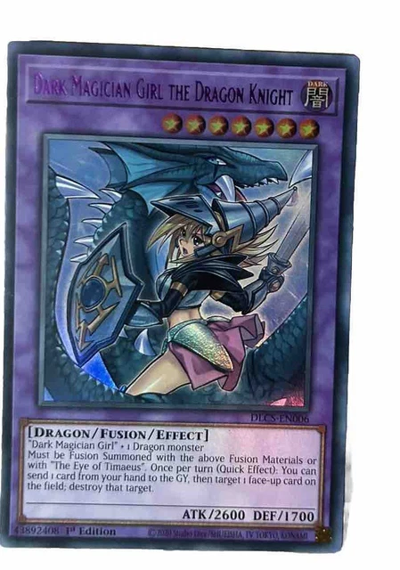Yugioh Dark Magician Girl The Dragon Knight DLCS-EN006...