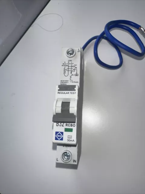 Lewden Steuergetriebe Direct B32A RCBO 30mA 32/30/SP,