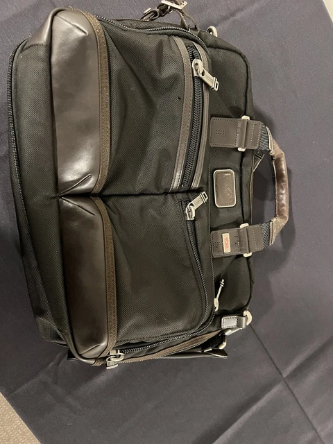Tumi Alpha Bravo Andersen Slim Commuter Brief 222640HK2 Business Bag Hickory