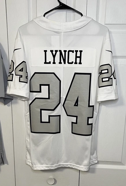 marshawn lynch raiders jersey stitched
