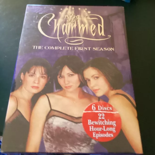 Charmed - The Complete First Season (DVD, 2005, 6-Disc Set, Checkpoint) Sealed