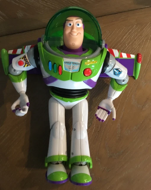 12” BUZZ LIGHTYEAR ACTION FIGURE DISNEY THINKWAY TOYS Does Not Work