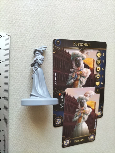 Poupée Miniature + Carte Nova Aetas Renaissance - Ludus Magnus Studio - Occasion