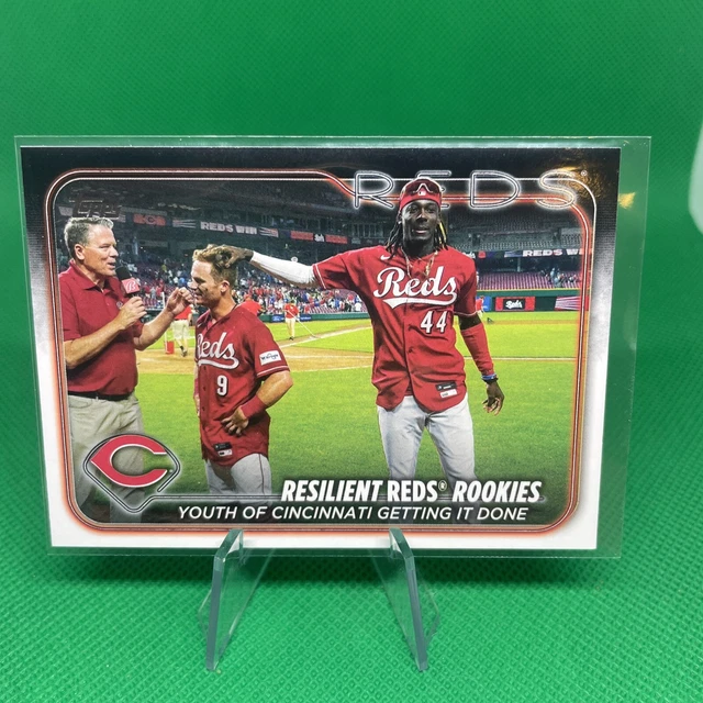 ELLY DE LA Cruz Resilient Reds Rookies 2024 Topps Series One 133 1.25