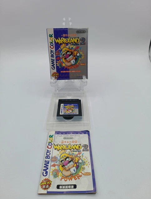 Notice (manuel) Seul Pour Gameboy Color - Wario Land II, Version PAL FR, Bon état