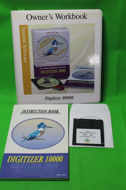 Janome Customizer 10000 Plus software DISQUETE solamente