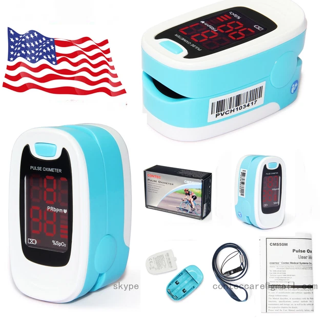 MEDICAL DIGITAL PULSE Oximeter LED Oximetro blood oxygen Heart Rate