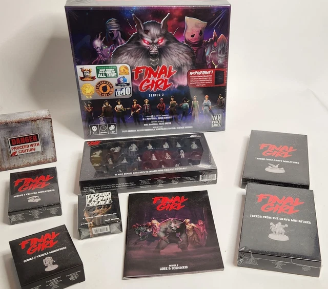 FINAL GIRL EPIC AllIn SEASON 2 Kickstarter + Core Game Van Ryder Games