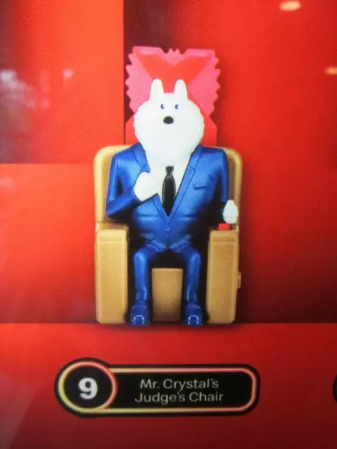 2022 McDonald's Figure Sing 2 Movie Mr. Crystal's Judge's Chair Philippines