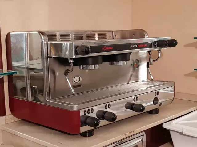 Macchina Caffè Professionale da Bar LaCimbali M22 Premium 2 Gruppi Come Nuova