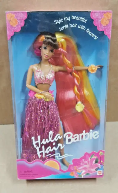 Barbie Hula Hair Doll 1996 Mattel #17048 Sealed NIB