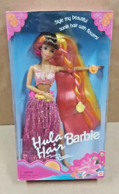 Barbie Hula Hair Doll 1996 Mattel #17048 Sealed NIB Barbie Hula Hair Doll 1996 Mattel #17048 Sealed NIB