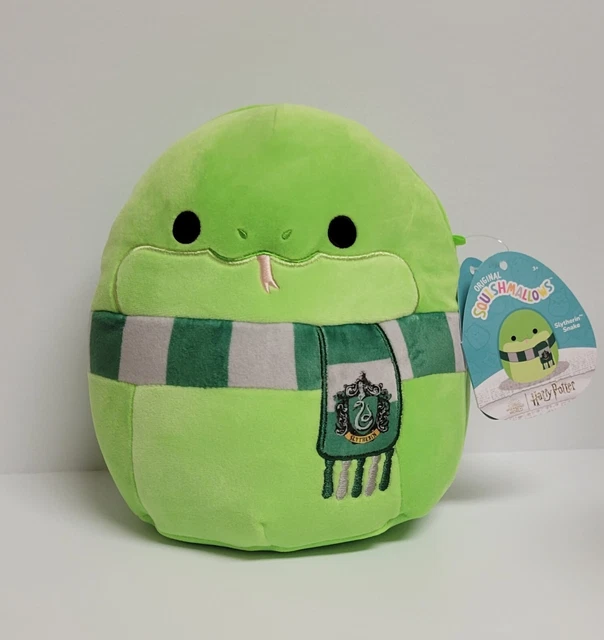 SQUISHMALLOWS HARRY POTTER House Slytherin Snake Mascot 8" NEW 2023