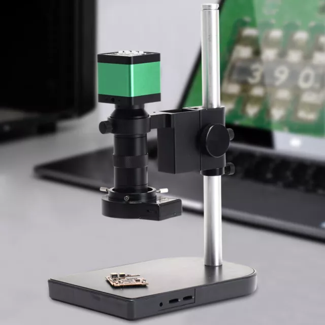 48MP Tabletop Digital Microscope Camera HDMI USB 1080P 60FPS C/CS Mount Lens 12V