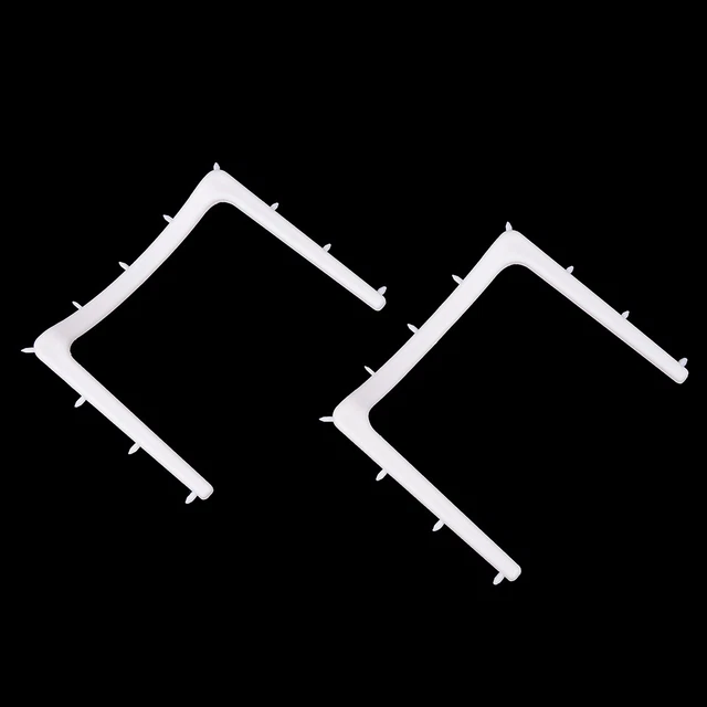 2Pcs dental plastic rubber dam frame holder instrument autoclavable.Q1