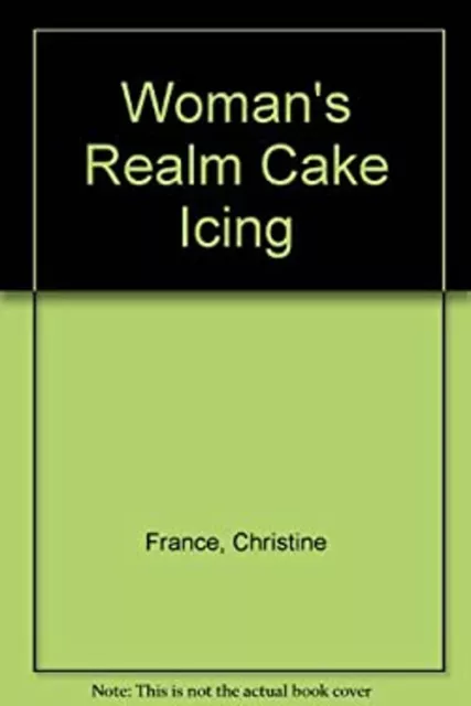 Femme Domaine Cake Glaçage Couverture Rigide Christine France