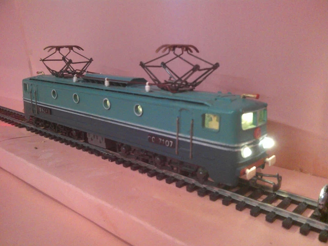 Locomotive électrique CC 7107 Jouef - Fabrication Française - Modèle D'occasion