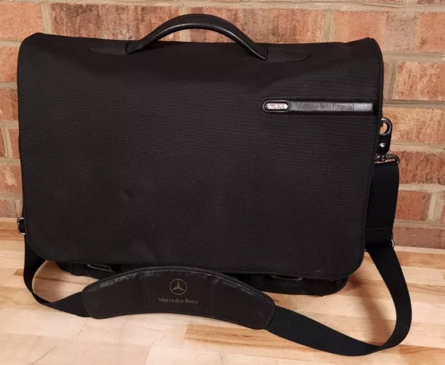 TUMI Alpha 26193D4 Laptop Briefcase Messenger Bag Nylon Mercedes Benz Financial