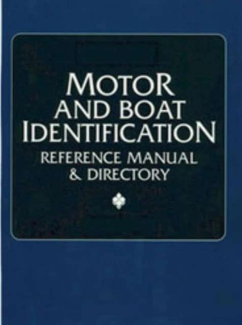BOAT MOTOR IDENTIFICATION Guide & Intertec Motor Stern Drive Engines Outboard £21.25 - PicClick UK