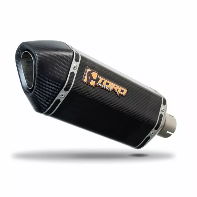 Toro Hex Silencer,Matt Carbon for 51mm Clamp Fit