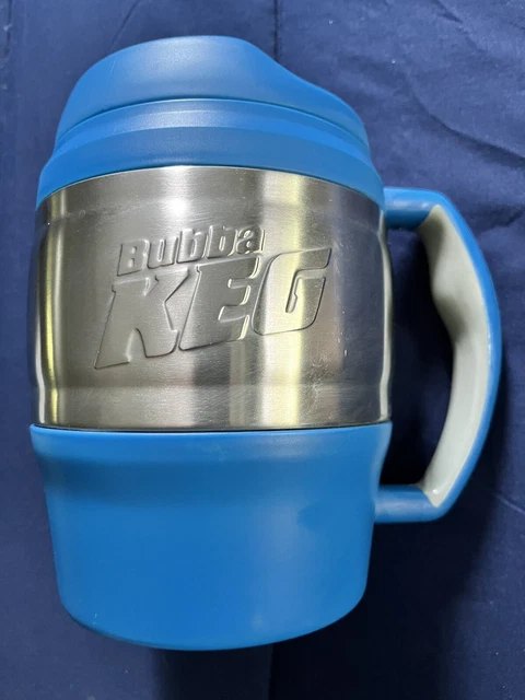 52 Oz Bubba Keg Stainless Steel Insulated Cooler Travel Mug Blue - NEW