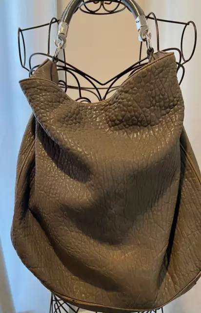 Yves Saint Laurent Leather Hobo Shoulder Bag
