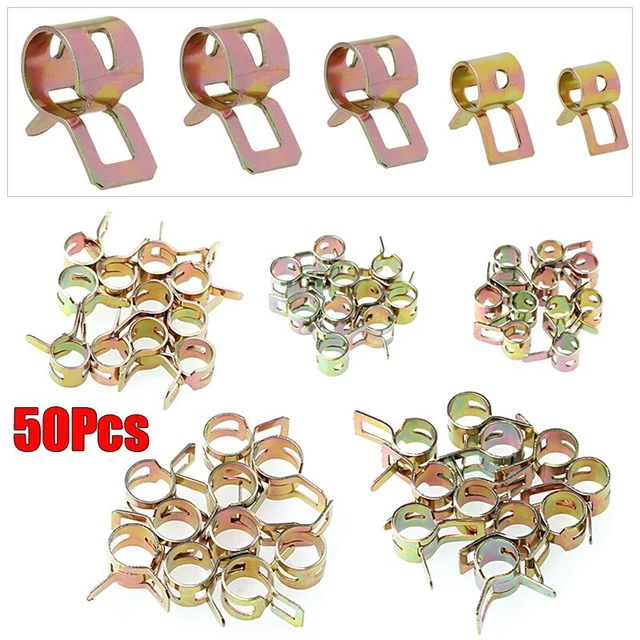 Fascetta per tubi clip set strumenti assortimento parti 50 pz.