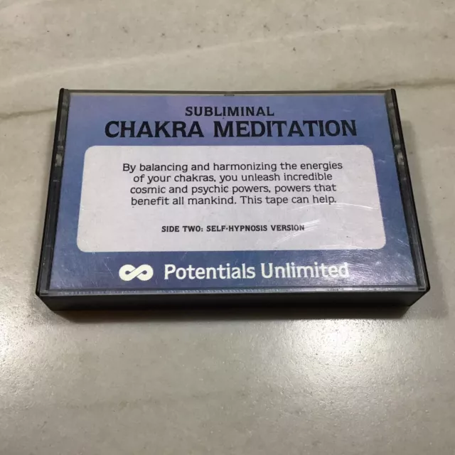 Casete de meditación chakra subliminal Barrie Konicov potencial ilimitado