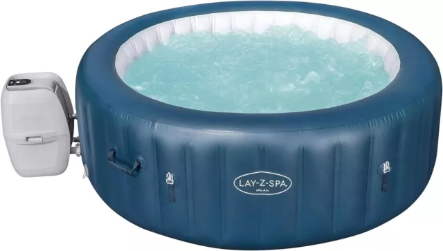 Lay-Z-Spa 60011 Vegas Hot Tub with 140 AirJet Massage System Inflatable Spa with