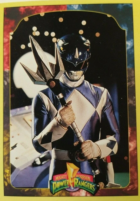 1994 MIGHTY MORPHIN Power Rangers / The Blue Ranger / Series 2 / #121 ...