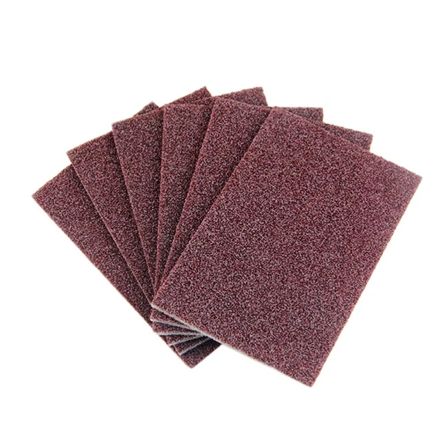 Anneome 10 Pezzi Spugne Abrasive Per Pulizia - Multiuso Per Piatti, Pentole, Wok - Non Graffiano, Riutilizzabili, Lavabili In Lavatrice E Asciugatrice - Grigie, 11x7x3.5cm