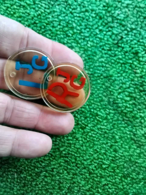 Xray Markers Red And Blue With Initials JG